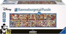 Puzzle RAVENSBURGER Mickey Mouse kroz godine 40320 dijelova