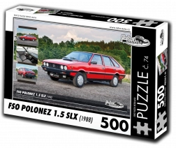 Slagalica RETRO-AUTA FSO Polonez 1.5 SLX (1988) – 500 dijelova