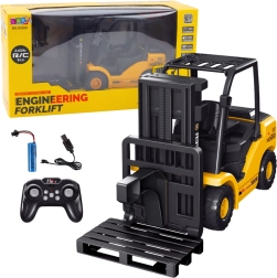 Daljinski upravljan viličar RC 2.4GHz žuti