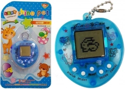 Elektronička igra Tamagotchi plava s kratkim lančićem