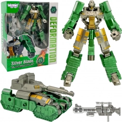 Woopie Transformirajući Robot Silver Blade 2u1 Tenk