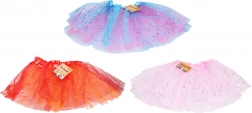Karnevalska dvoslojna suknja, mješavina boja