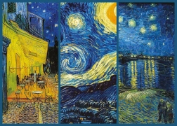 Puzzle Art: Noćna kolaž 1000 dijelova