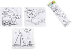 Coloring Puzzles - 3 pcs