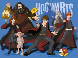 Slagalica Harry Potter i čarobnjaci 300 dijelova