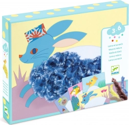 Djeco kreativni set Wool & Velcro – s kapicom