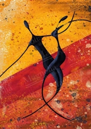 Puzzle afrički par 1000 dijelova