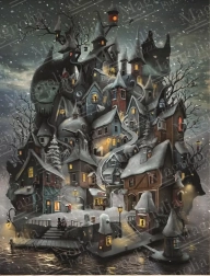 Puzzle Magnolia otok Willoville 1000 dijelova