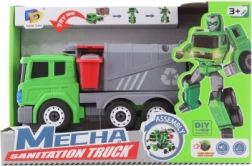 Transformirajući kamion za smeće robot 2-u-1 na baterije