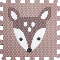 Minideckfloor lane – smeđi s tamnosmeđim lanetom