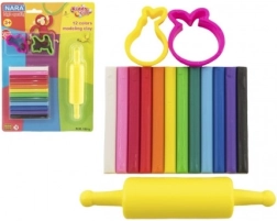 Modelina NARA kreativni set s rezačima i valjkom