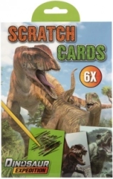 Grebalice dinosaura – set od 6 kartica 21 × 14 cm