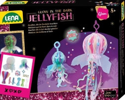 Lena privjesak meduza koji svijetli u mraku – kreativni set