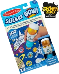 Sticker Wow kreativni set s pečatom i naljepnicama – astronaut
