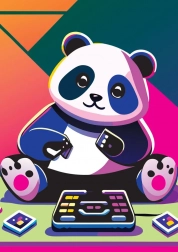 Puzzle vesela panda 1000 dijelova