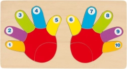 drvene slagalice s umetkom ruke goki