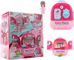 Posuđe u ruksaku za djecu 3-u-1