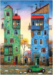 Slagalica Jesenska kiša 1000 dijelova