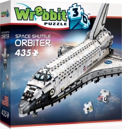 wrebbit 3d puzzle svemirski orbiter – svemirski shuttle, 435 dijelova