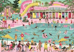 Ravensburger puzzle Radovánky uz bazena 1000 dijelova