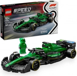Konstrukcijski set LEGO SPEED CHAMPIONS ASTON MARTIN ARAMCO F1 AMR24 trkaći bolid