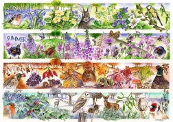 Puzzle TREFL Premium Plus Tea Time: četiri godišnja doba 1000 dijelova