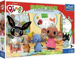 Puzzle Super Maxi dvostrane Bing i prijatelji