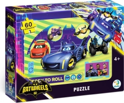 DODO Puzzle Batwheels: Zabavna vožnja 60 dijelova