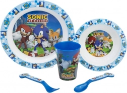 Dječji set za jelo Sonic 5u1