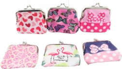 Šarena ženska novčanica od umjetne kože 9 × 8,5 cm