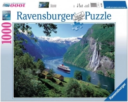 Ravensburger puzzle Norveški fjord 1000 dijelova