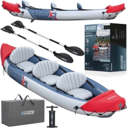 Napuhač kajak BESTWAY Hydro-Force Rapid X3 za 3 osobe s veslima i pumpom