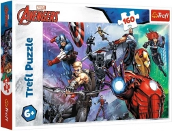 Puzzle 160 dijelova MARVEL Avengers – uvijek spremni heroji