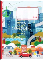 Školska bilježnica A5 s crtama, 20 listova