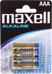 Alkalne baterije Maxell AAA LR03 1,5 V – 4 kom