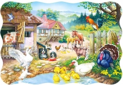 Dječje puzzle Farma 30 dijelova