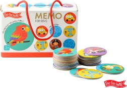 Far Far Land okruglo pexeso za dječake