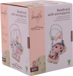 Drveni labirint s perlicama sa životinjama