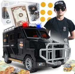 Kasica sef policijski auto SWAT