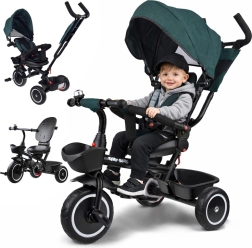 Dječji trokolica 3u1 s krovićem TINY BIKE – Plava