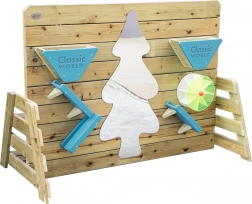 Drvena vodena i pješčana igra s klupom CLASSIC WORLD EDU