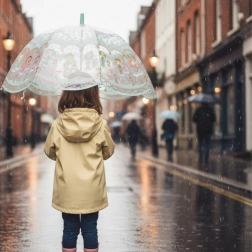 Dječji prozirni kišobran Tinyly od DJECO