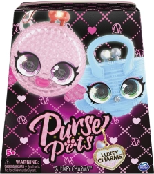 Purse Pets privjesci za torbu 2-pack – luksuzni životinjski charms s pomičnim očima