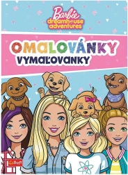 Bojanka Barbie 20 × 27,3 cm, 24 stranica