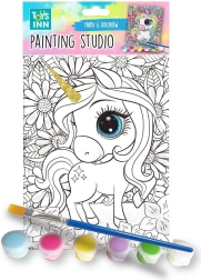Kreativni slikarski set Canvas Unicorn