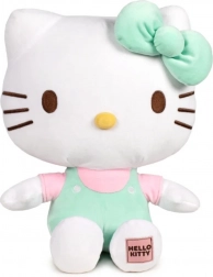 Hello Kitty plišana igračka s našivkom 32 cm – zelena