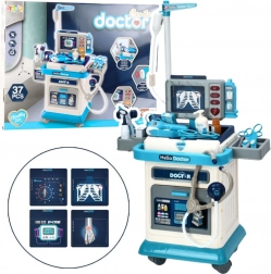 Dječja liječničarska kolica sa svjetlima i zvukovima, 37 dijelova