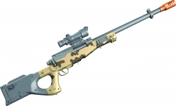 Snajperska pjenasta puška – dječji set 87 cm