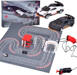 BUGATTI trkaća staza od kocaka s 2 automobila na daljinski