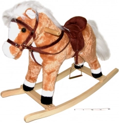 Kolebljivi konjić s efektima, smeđi